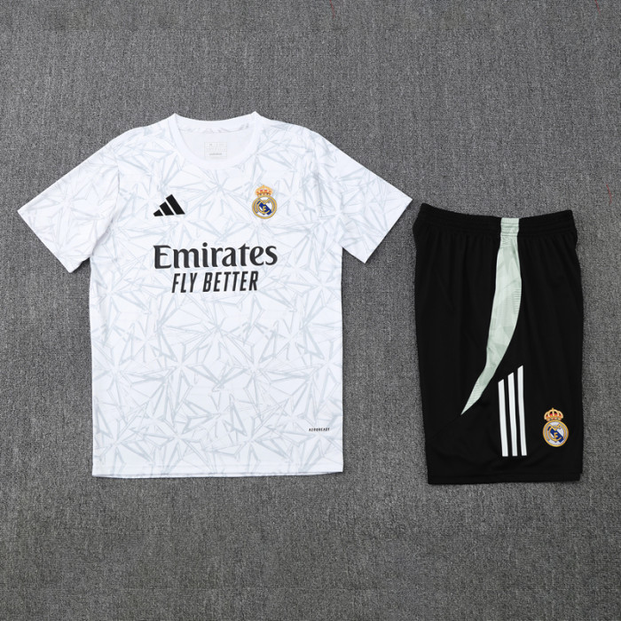 25-26 RMA White Training Short Suit