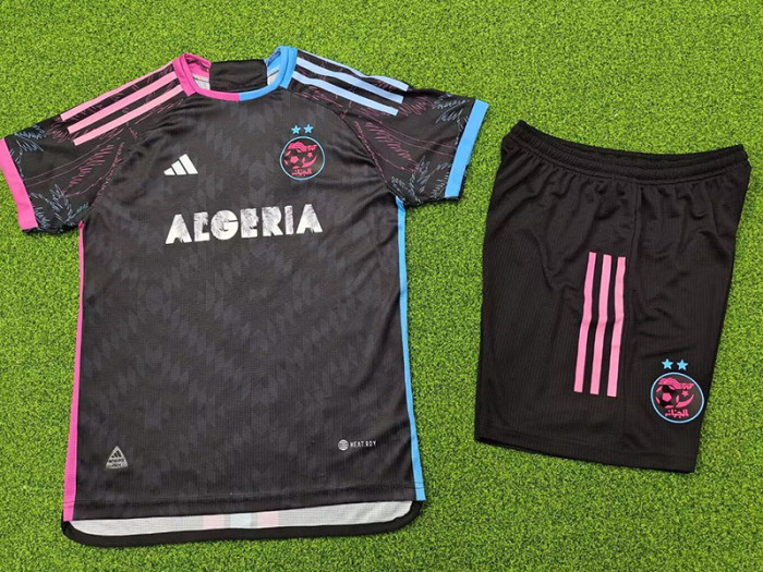 24-25 Algeria Black Special Edition Kids Player Version Soccer Jersey (球员童装)