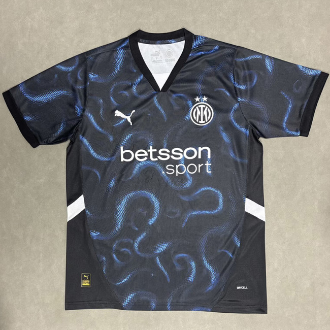 25-26 INT Black Special Edition Training shirts (蛇纹)