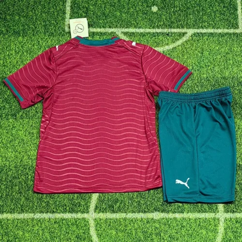 26-27 Portugal Home Kids Soccer Jersey
