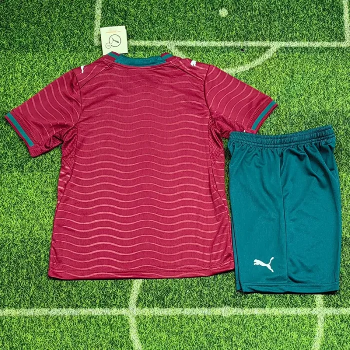 26-27 Portugal Home Kids Soccer Jersey