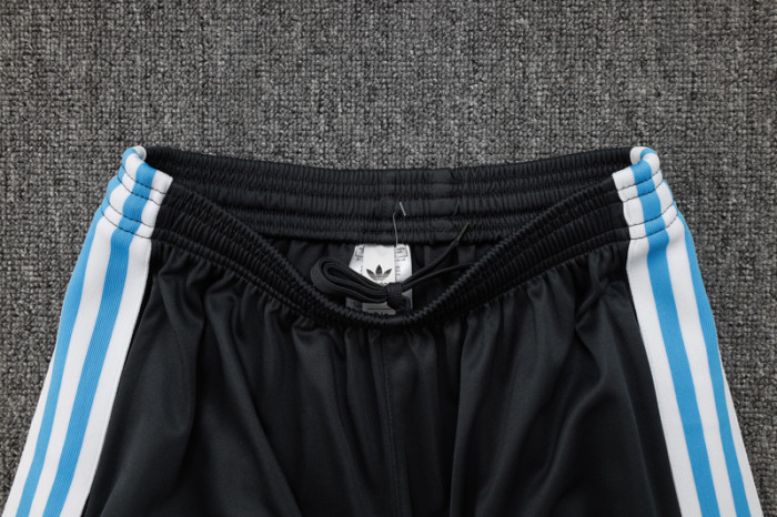 2025-26 Argentina Dark gray Kids Half Pull Tracksuit#E2541(童装)(半拉链)