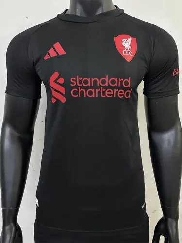 25-26 LIV Black Special Edition Player Version Soccer Jersey