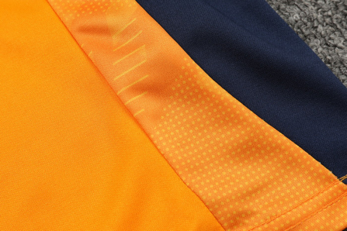 24-25 JUV Orange Kids Half Pull Tracksuit (童装)(半拉链)