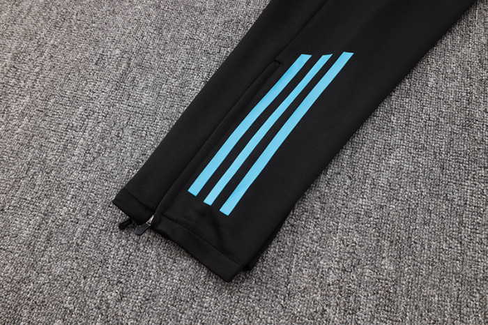24-25 Argentina Black Jacket Tracksuit (蓝领)