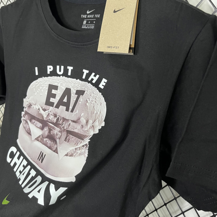 T247 NK Black High Quality Casual T-Shirt #汉堡