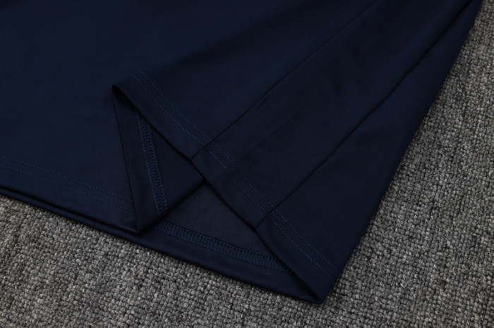 2025-26 BAR Royal blue Kids Half Pull Tracksuit#E2502(童装)(半拉链）