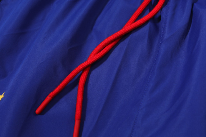 24-25 France Blue Windbreaker (High Quality)球员