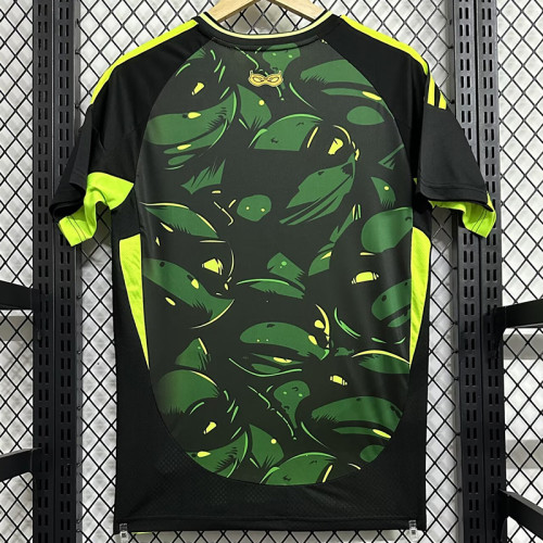 24-25 RMA Green Black Special Edition Fans Soccer Jersey