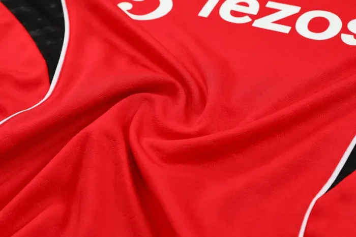 25-26 Man Utd Red Half Pull Tracksuit (半拉链)