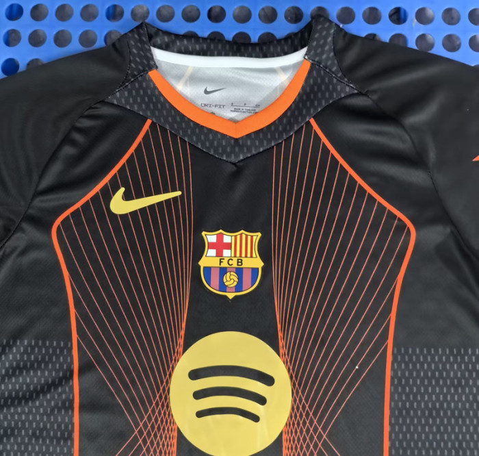 25-26 BAR Black Orange Concept Edition Training shirts