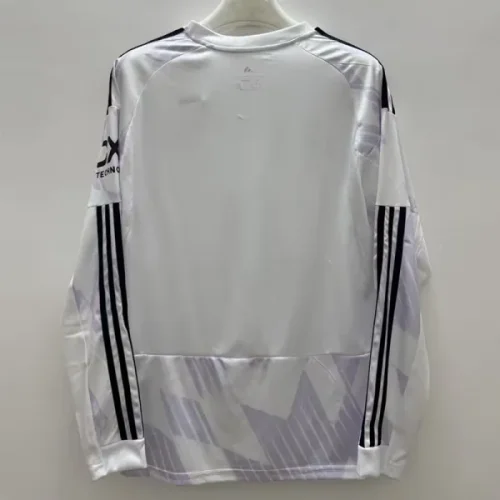 2025-26 Man Utd Away Long Sleeve Soccer Jersey (长袖）