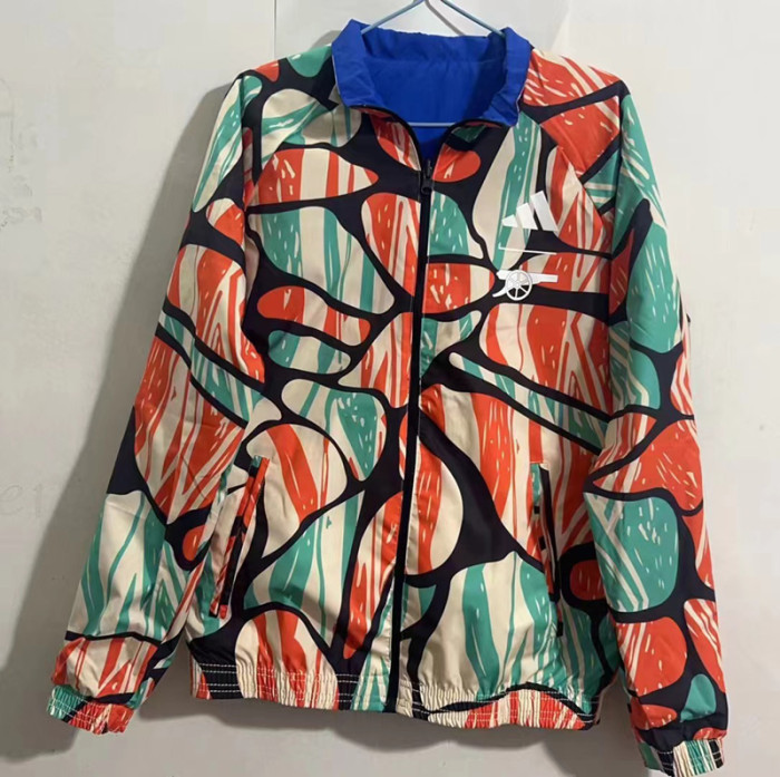 24-25 ARS Blue & Red Double Sided Windbreaker (双面风衣)