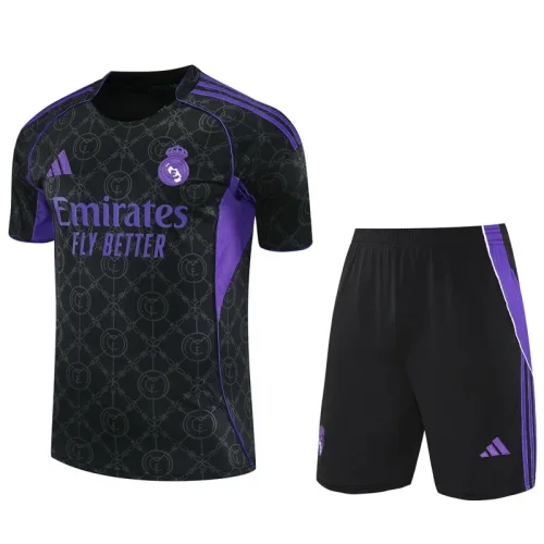 25-26 RMA Black Training Short Suit