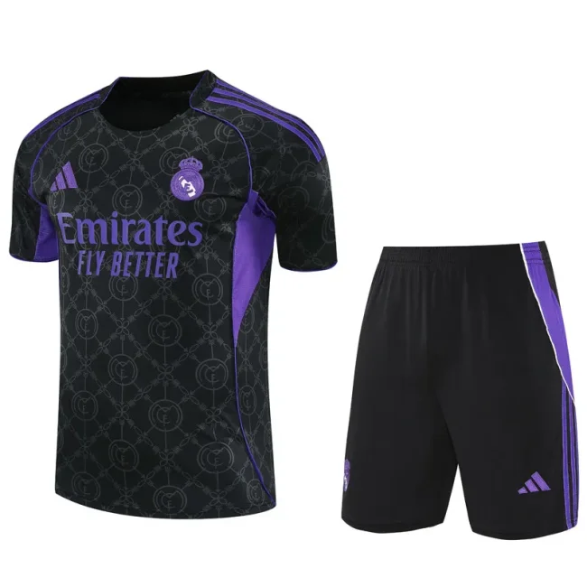 25-26 RMA Black Training Short Suit
