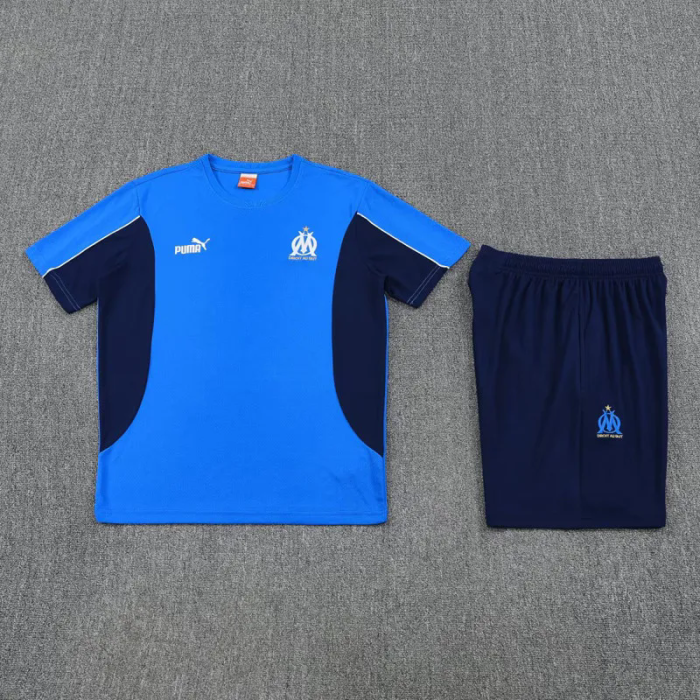 25-26 Marseille Lake blue Training Short Suit