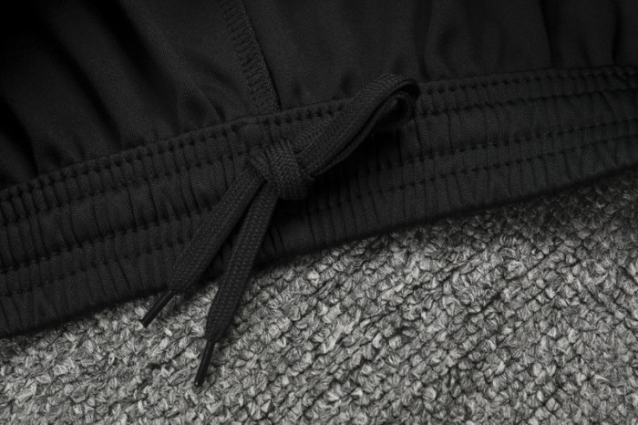 2024 NK Black Kids Half Pull Tracksuit (童装)(半拉链)