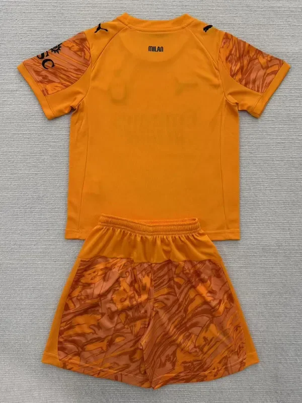 25-26 ACM Orange Goalkeeper Kids Soccer Jersey