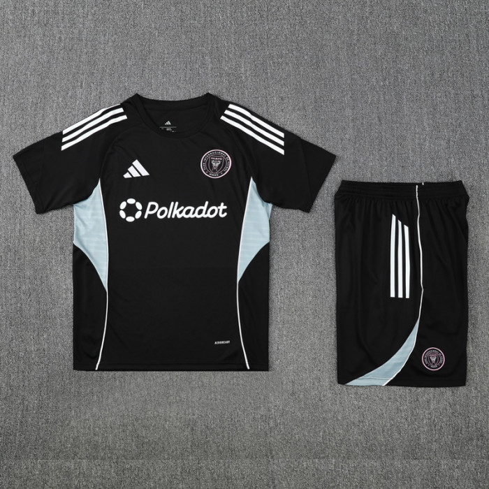 2025-26 Inter Miami Black Training Short Suit