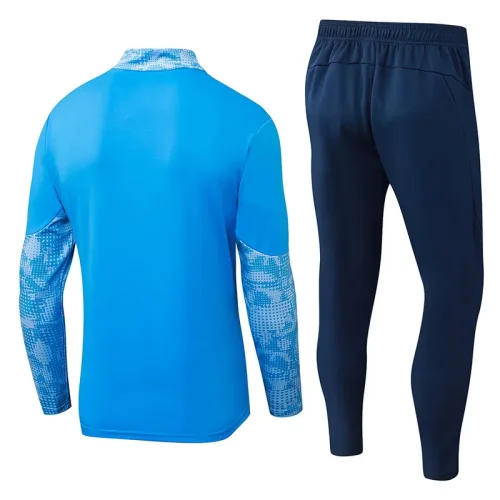 25-26 Man City Light blue Half Pull Tracksuit (半拉链)