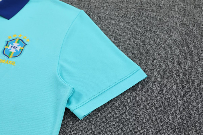 25-26 Brazil Green Polo Tracksuit
