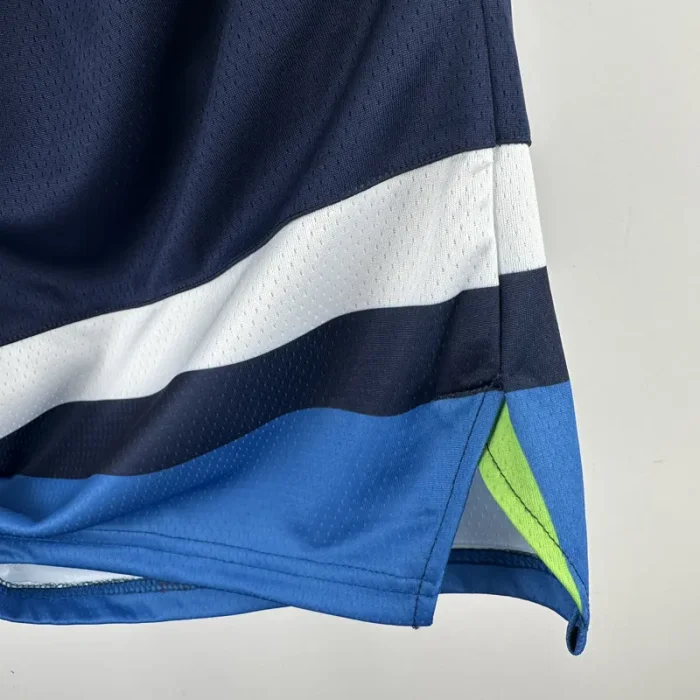 2022-23 TIMBERWOLVES Dark blue Away Top Quality NBA Pants