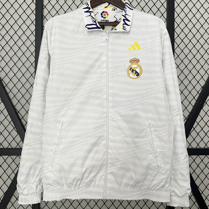 24-25 RMA White & White Double Sided Windbreaker (双面风衣)(涂鸦)