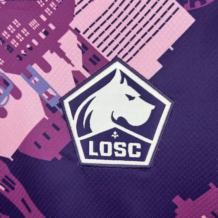 2025-26 Lille Purple Special Edition Fans Soccer Jersey