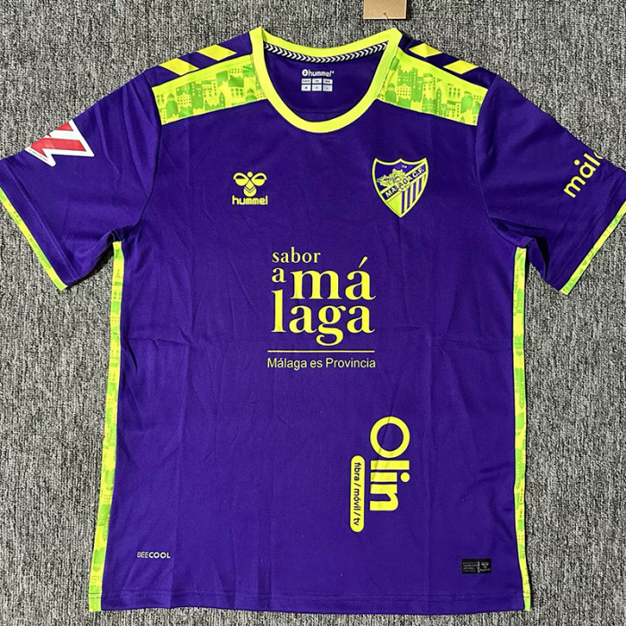 24-25 Malaga Away Fans Soccer Jersey