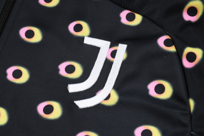 24-25 JUV Black Jacket Tracksuit #A795(喷墨)