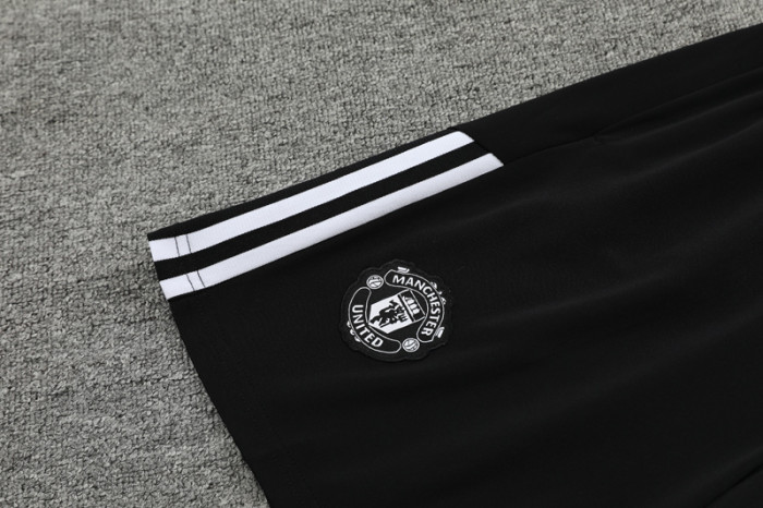 24-25 Man Utd White Training Short Suit
