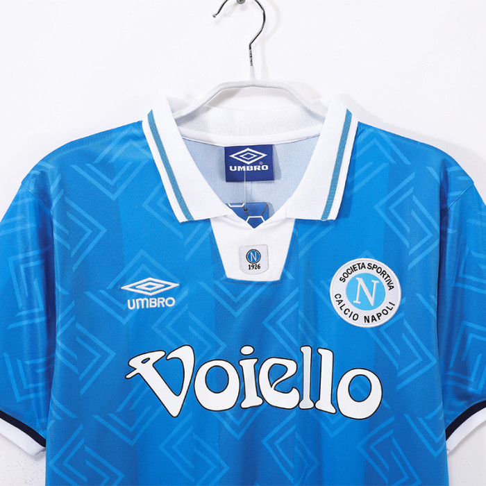 1993-1994 Napoli Home Retro Soccer Jersey