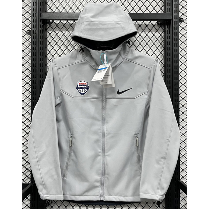 2025 USA NK Grey Outdoor Jackets # RK904冲锋衣