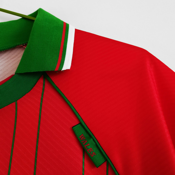 1994-1996 Wales Home Retro Soccer Jersey