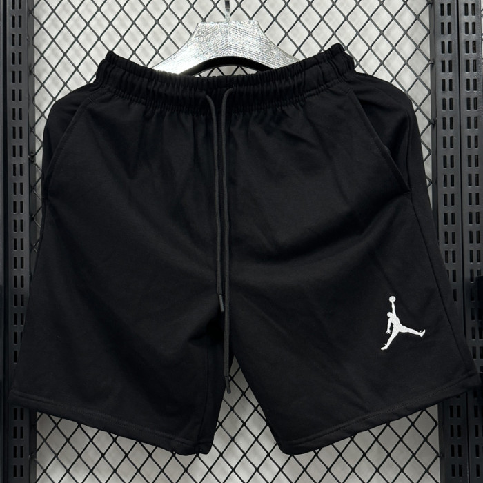 M17 Jordan Black Pure Cotton Fabric Casual Short Pants