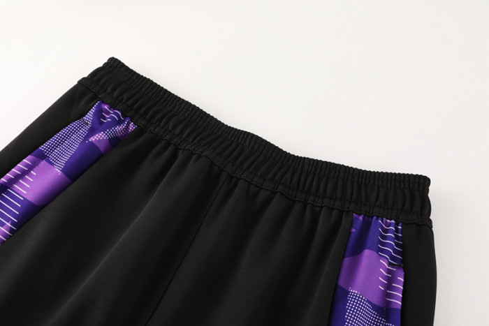 24-25 Germany Purple Black Jacket Tracksuit #02