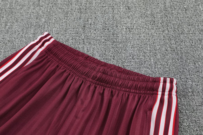 25-26 Bayern Jujube red Training short Suit