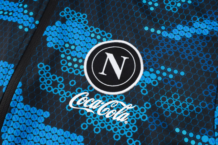 24-25 Napoli Blue Jacket Tracksuit # A811(喷墨)