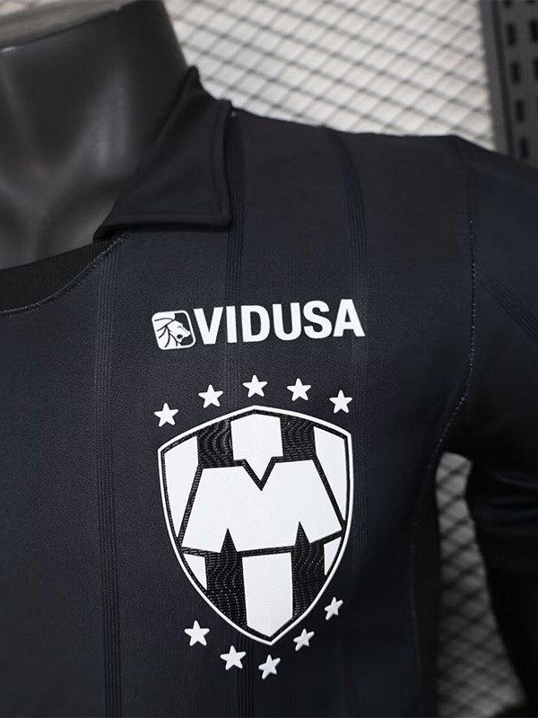 24-25 Monterrey Third Black Player Version Soccer Jersey *黑色