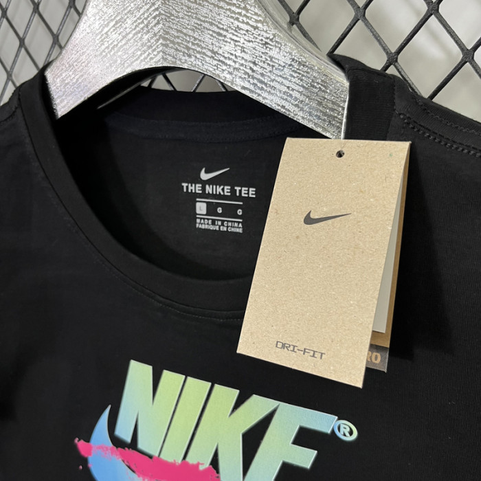 T203 NK Black High Quality Casual T-Shirt