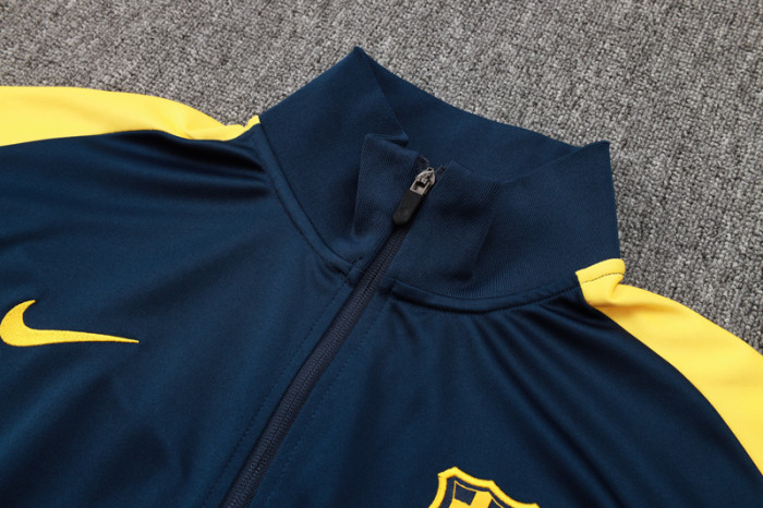 24-25 BAR Royal blue Jacket Tracksuit #A752