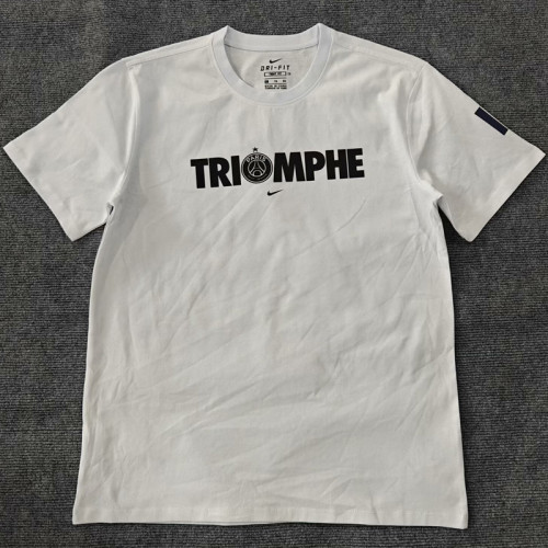 2025 PSG White High Quality Casual T-shirt #圆领
