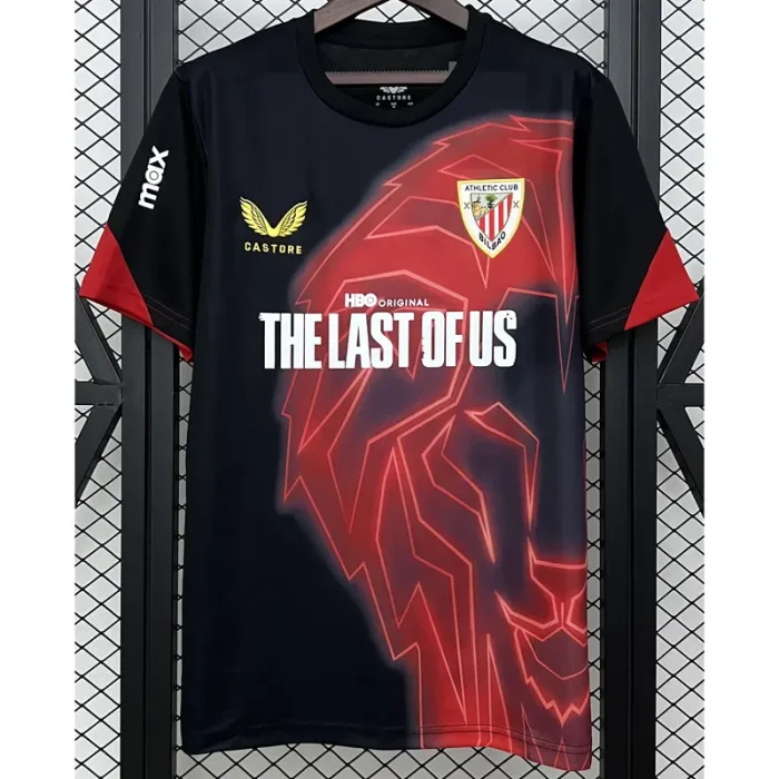 2025-26 Bilbao Black Red Training shirts