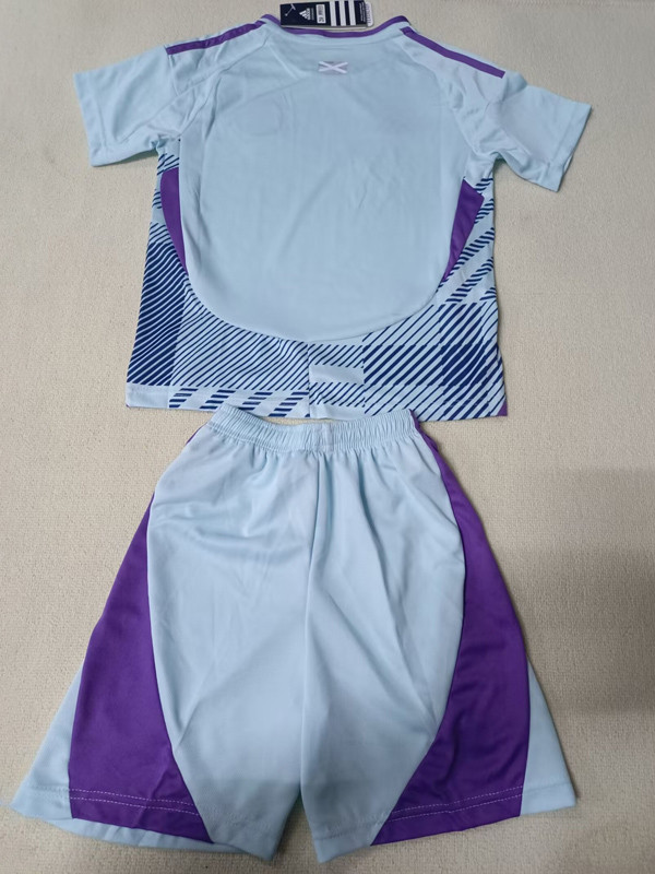 24-25 Scotland Away Kids Soccer Jersey