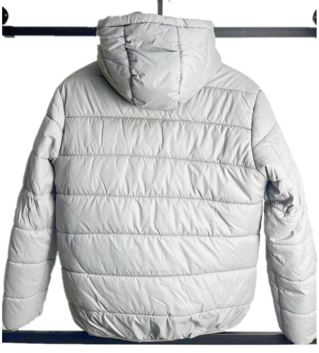 24-25 Al-Hilal White Hooded Cotton Coat #棉衣