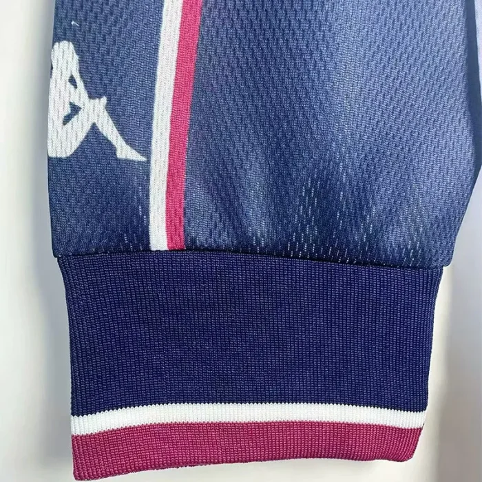 1997-1998 Man City Away Long Sleeve Retro Soccer Jersey (长袖)