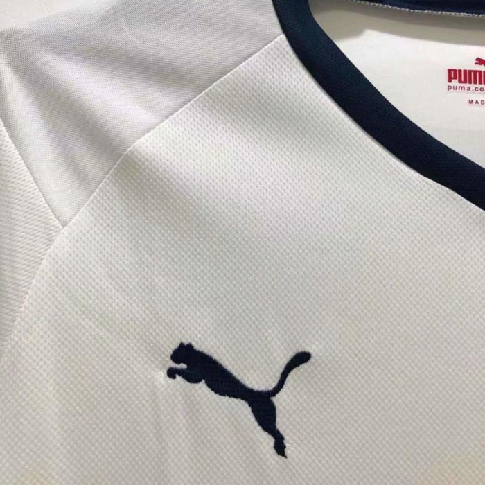 2008-2009 TOT Home White Retro Soccer Jersey