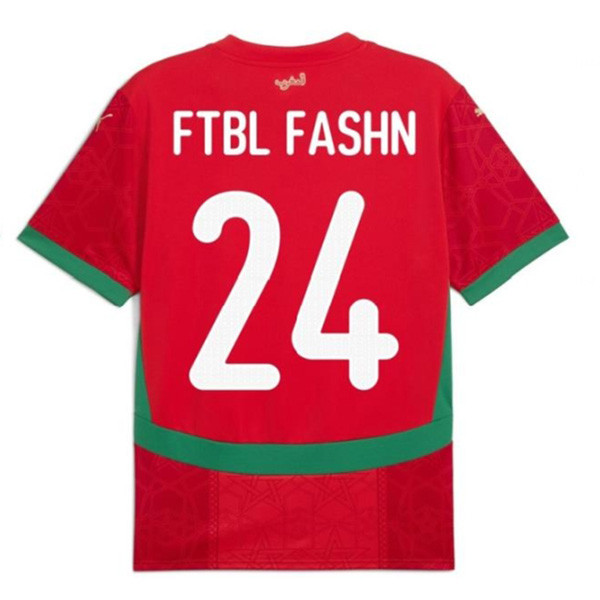 24-25 Morocco Home Fans Soccer Jersey