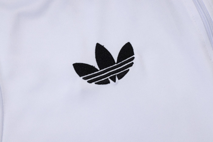 2025-26 Germany White Kids Half Pull Tracksuit#E25115(童装)(半拉链)
