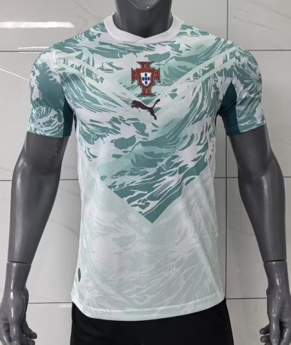 2026 Portugal away green and white jersey